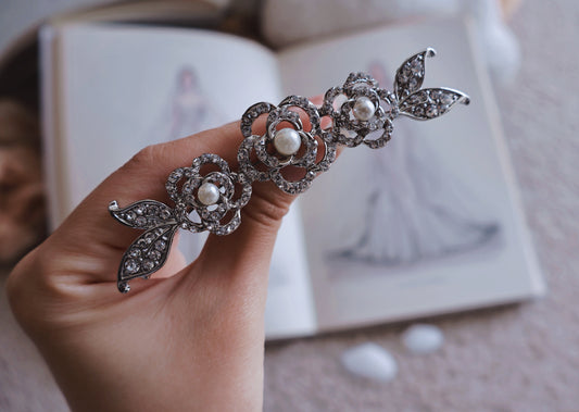 Pearl & Diamond Headpiece