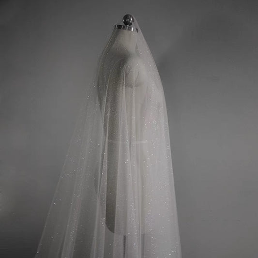 Sparkle Veil (with/without comb)