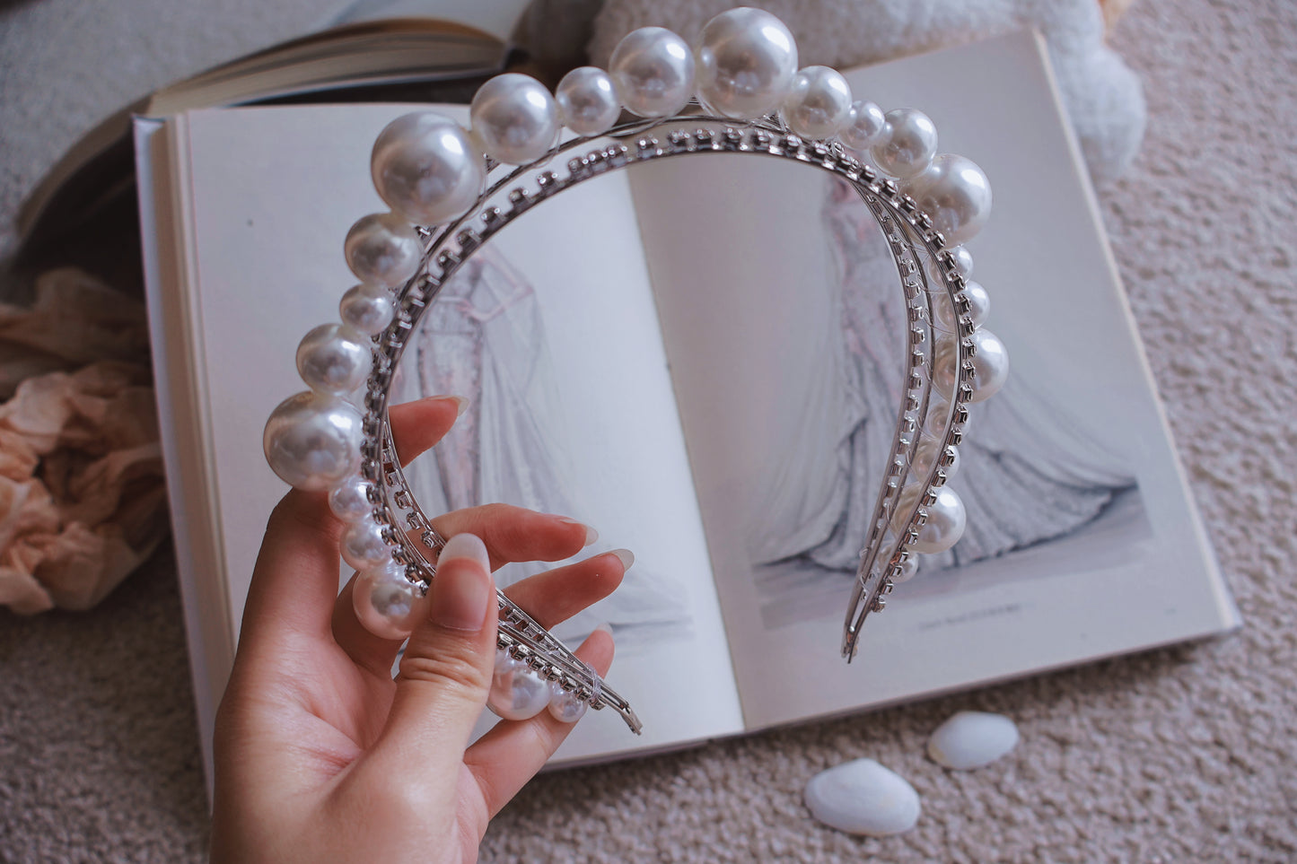 Luminous Pearl Headband