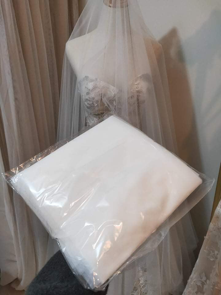 Plain Classic Floaty Veil (no comb)