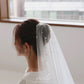 Pearly Short Veil